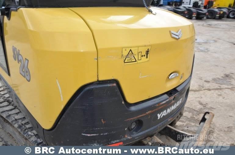 Yanmar SV26 Mini ekskavatörler, 7 tona dek