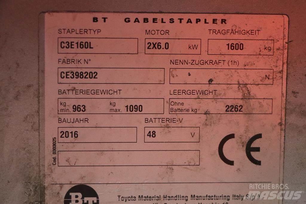 BT C3E160L Elektrikli forkliftler