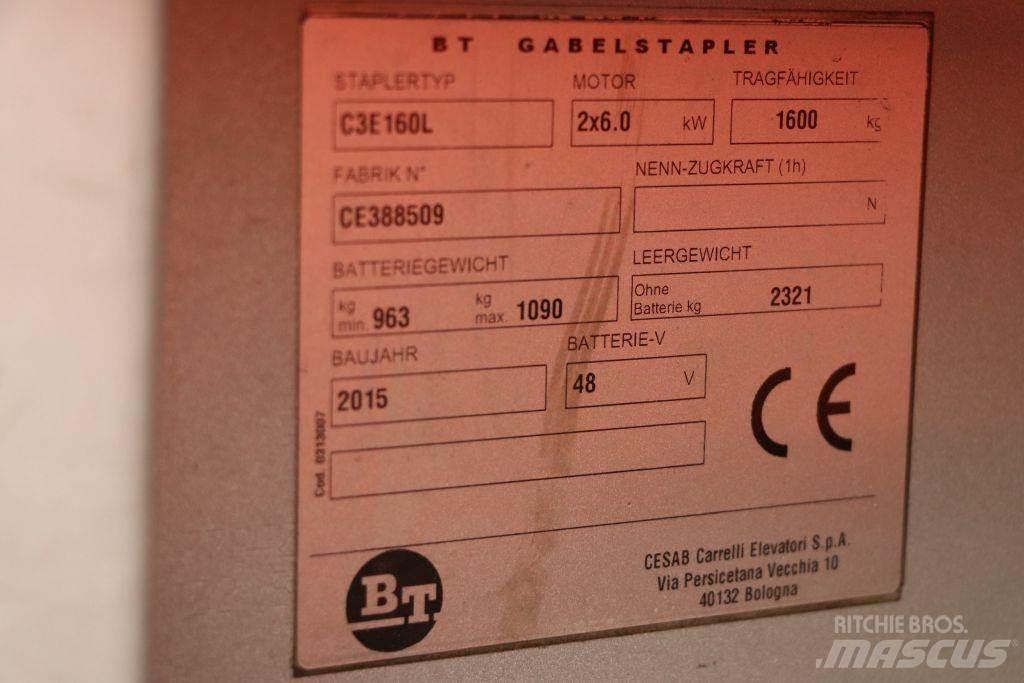 BT C3E160L Elektrikli forkliftler