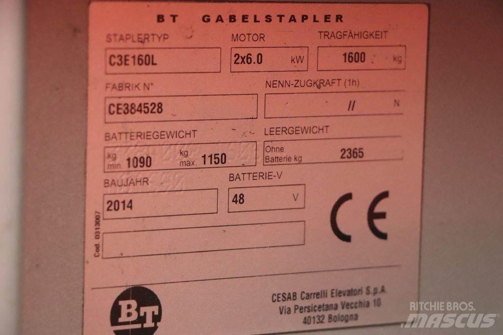 BT C3E160L Elektrikli forkliftler