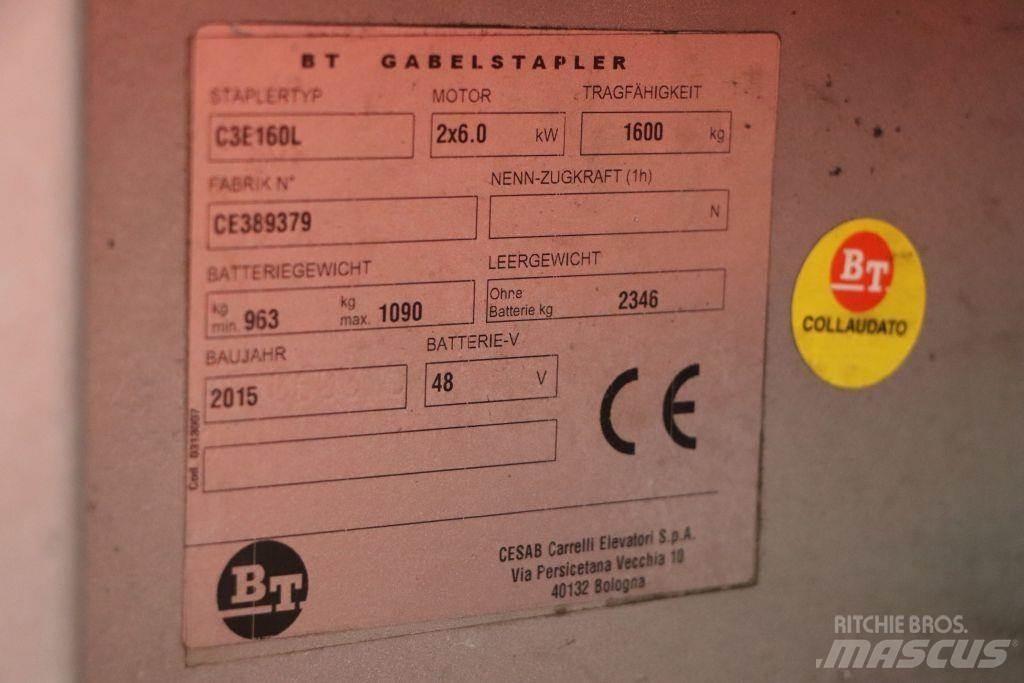 BT C3E160L Elektrikli forkliftler