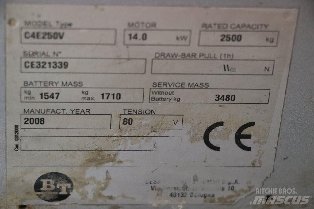 BT C4E250V Elektrikli forkliftler