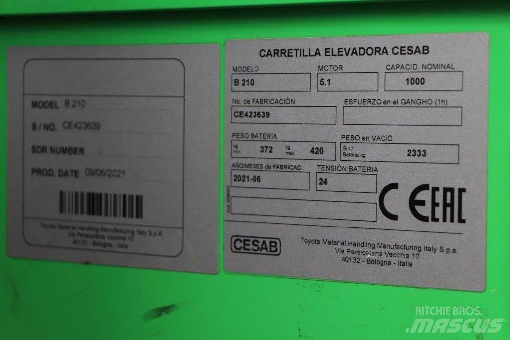 Cesab B 210 Elektrikli forkliftler