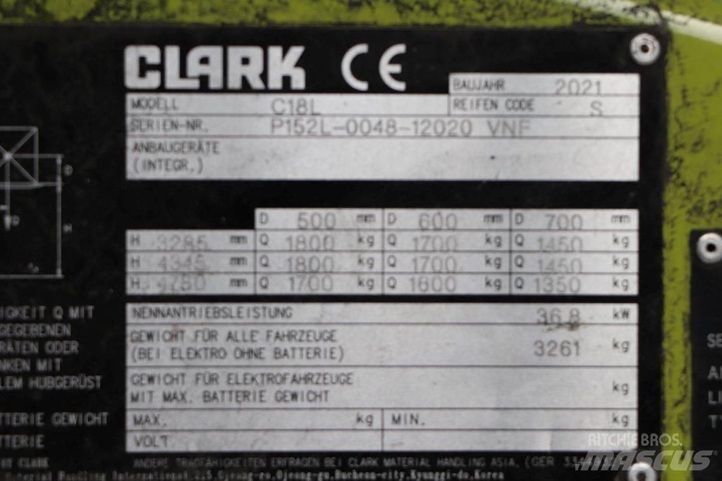 Clark C18L LPG'li forkliftler