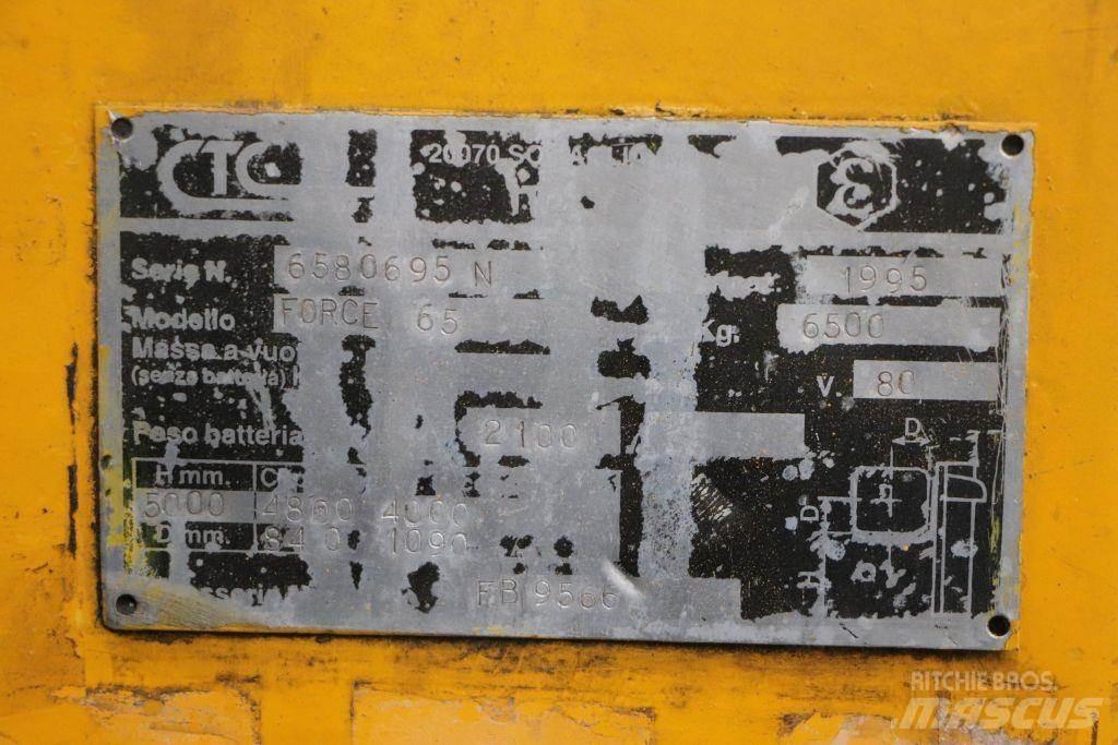 CTC Force 65 Elektrikli forkliftler