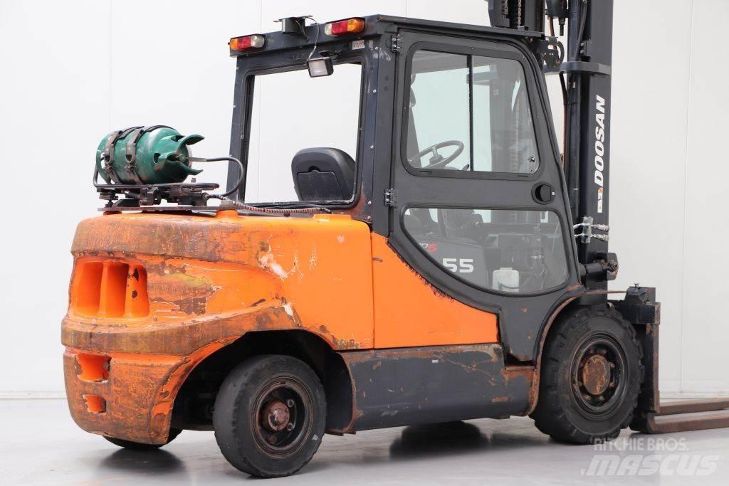 Doosan G55SC-5 LPG'li forkliftler