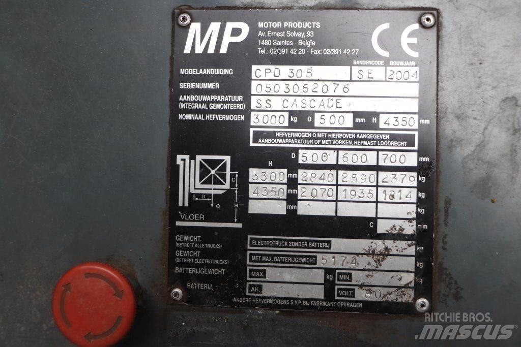 Heli CPD30B Elektrikli forkliftler