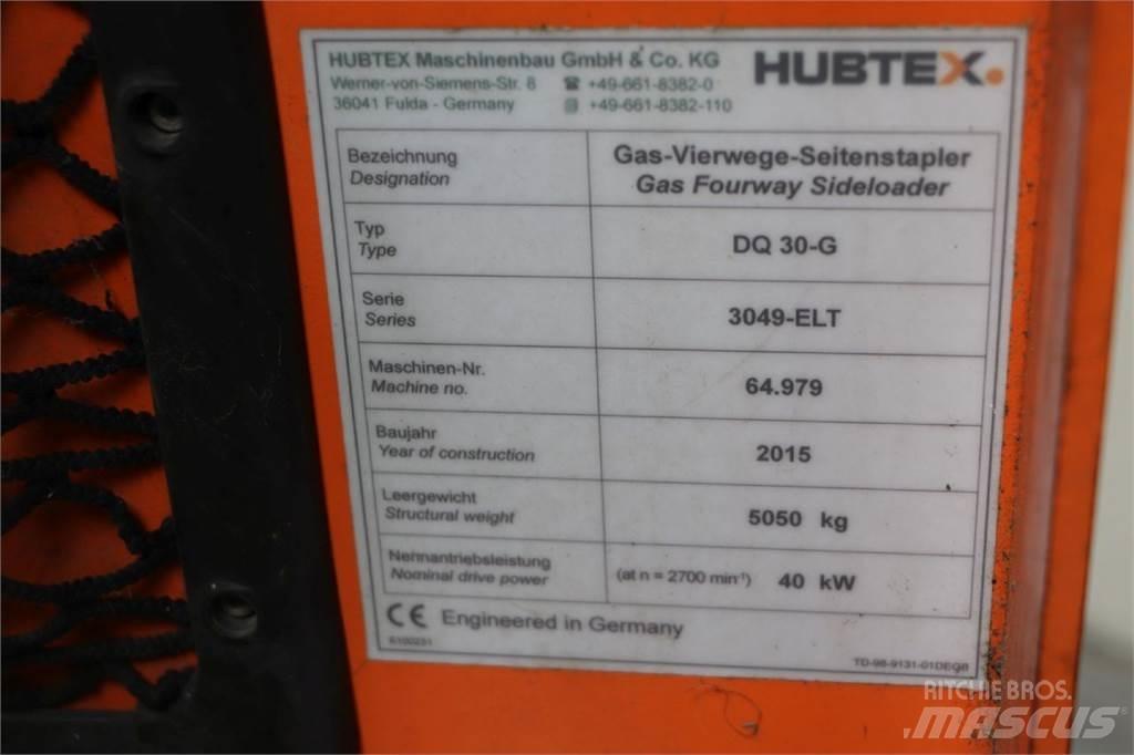 Hubtex DQ 30-G Sideloader - dört yönlü forkliftler