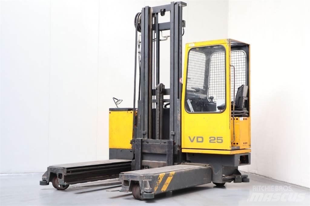 Hubtex VD 25 Sideloader - dört yönlü forkliftler