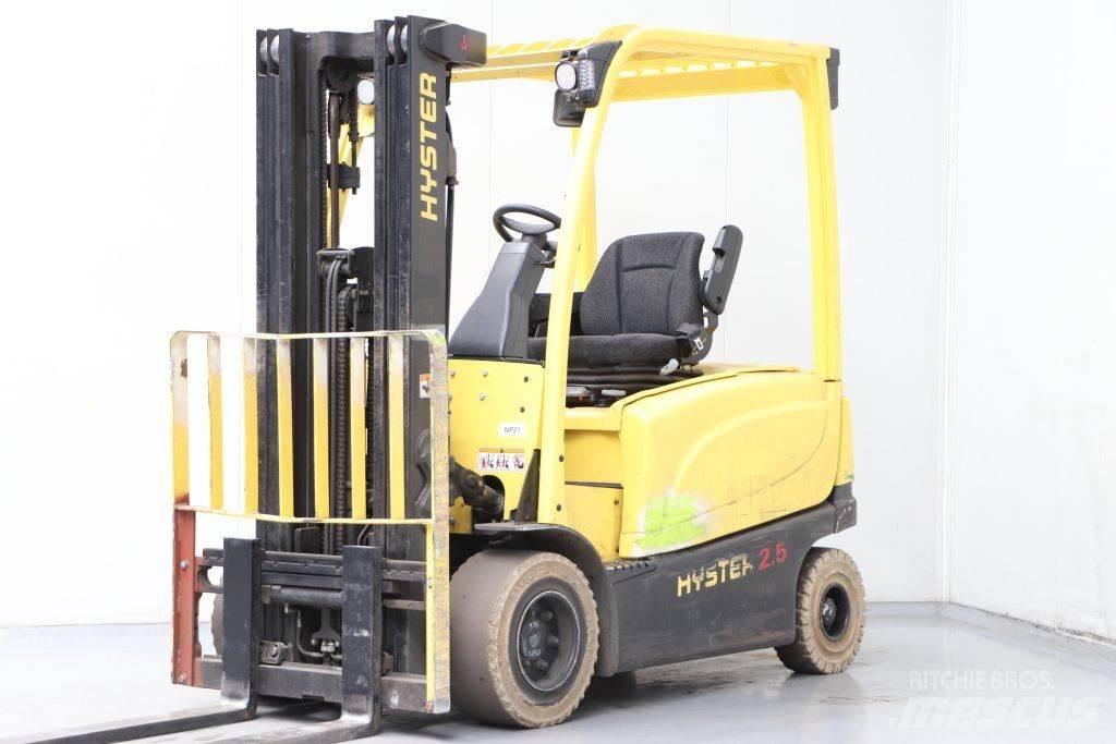 Hyster J2.5XN Elektrikli forkliftler