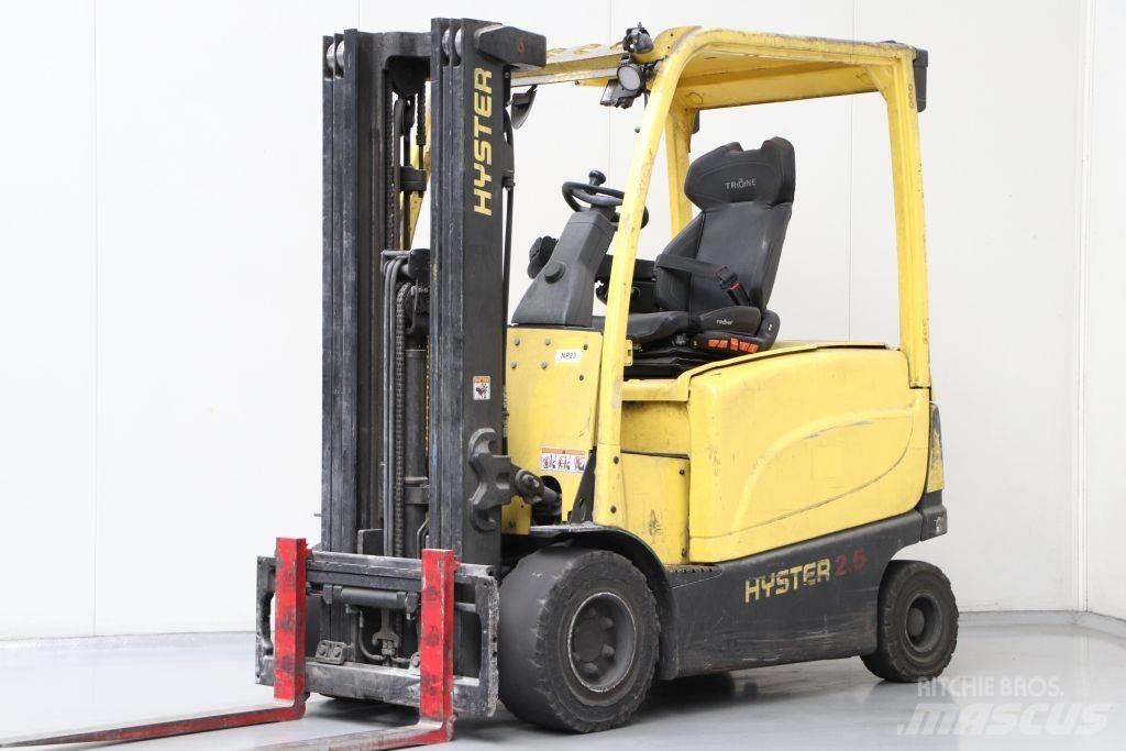 Hyster J2.5XN Elektrikli forkliftler