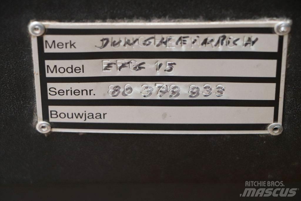 Jungheinrich EFG 15 Elektrikli forkliftler