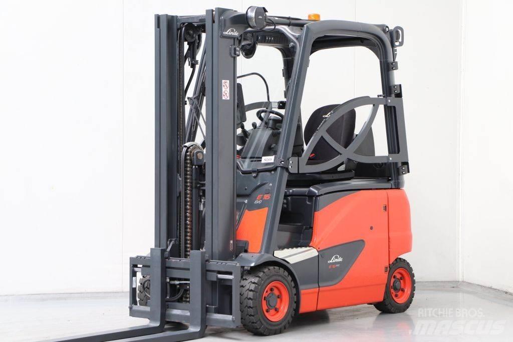 Linde E16PH-02 Elektrikli forkliftler