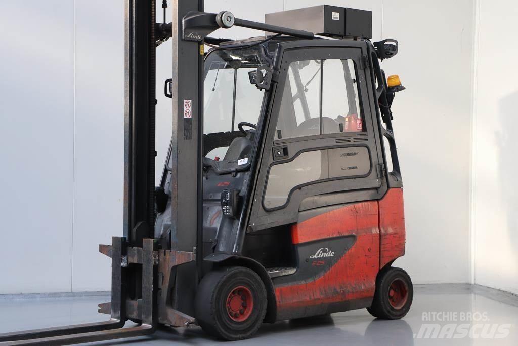 Linde E25H-01/600 Elektrikli forkliftler
