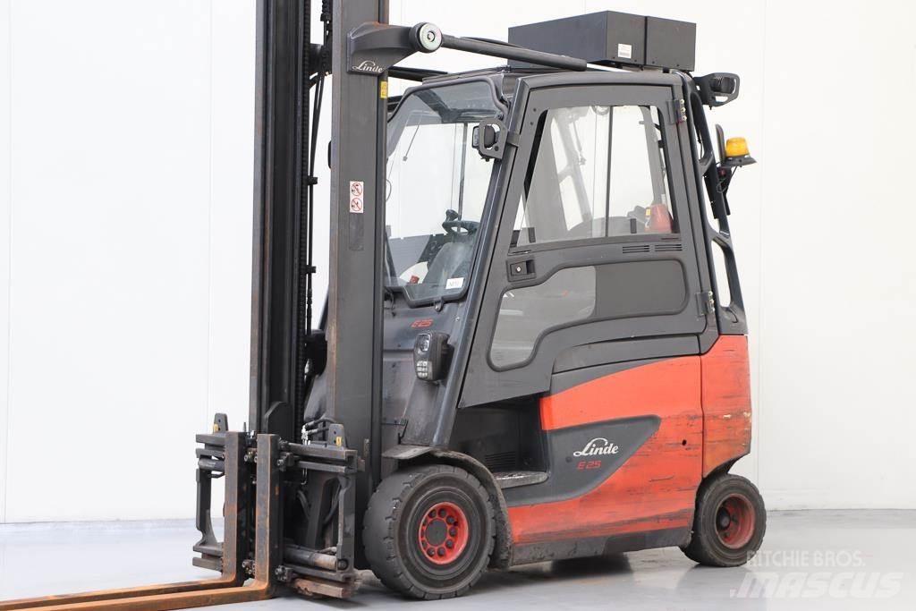 Linde E25H-01/600 Elektrikli forkliftler