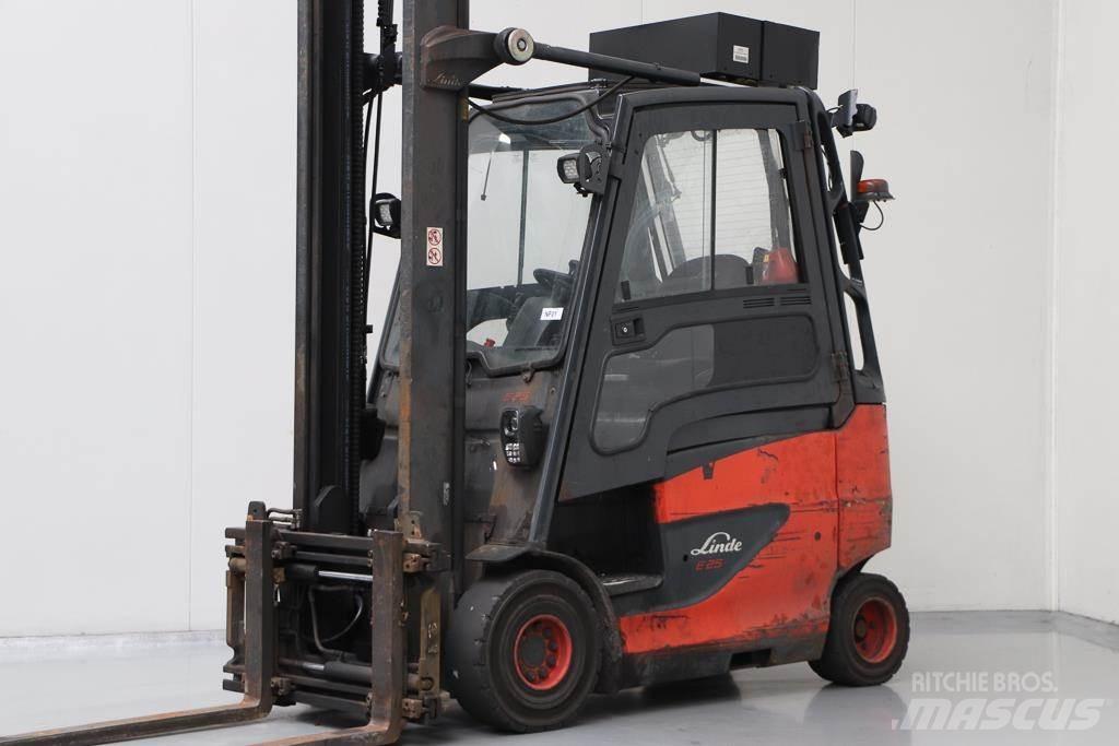 Linde E25H-01/600 Elektrikli forkliftler
