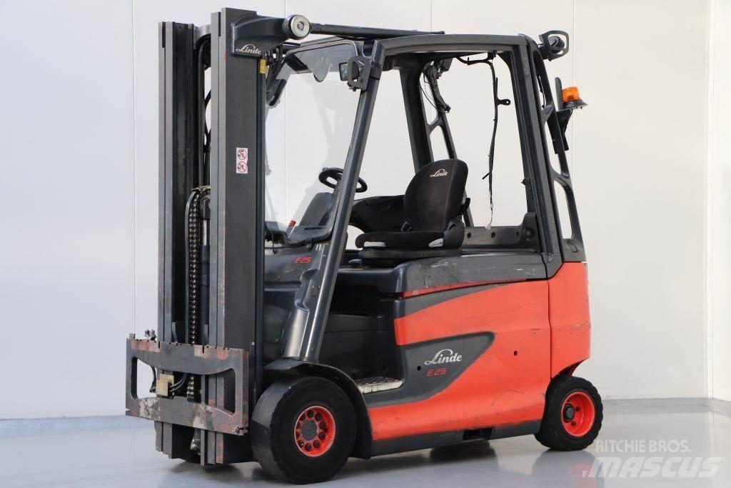 Linde E25HL-01/600 Elektrikli forkliftler