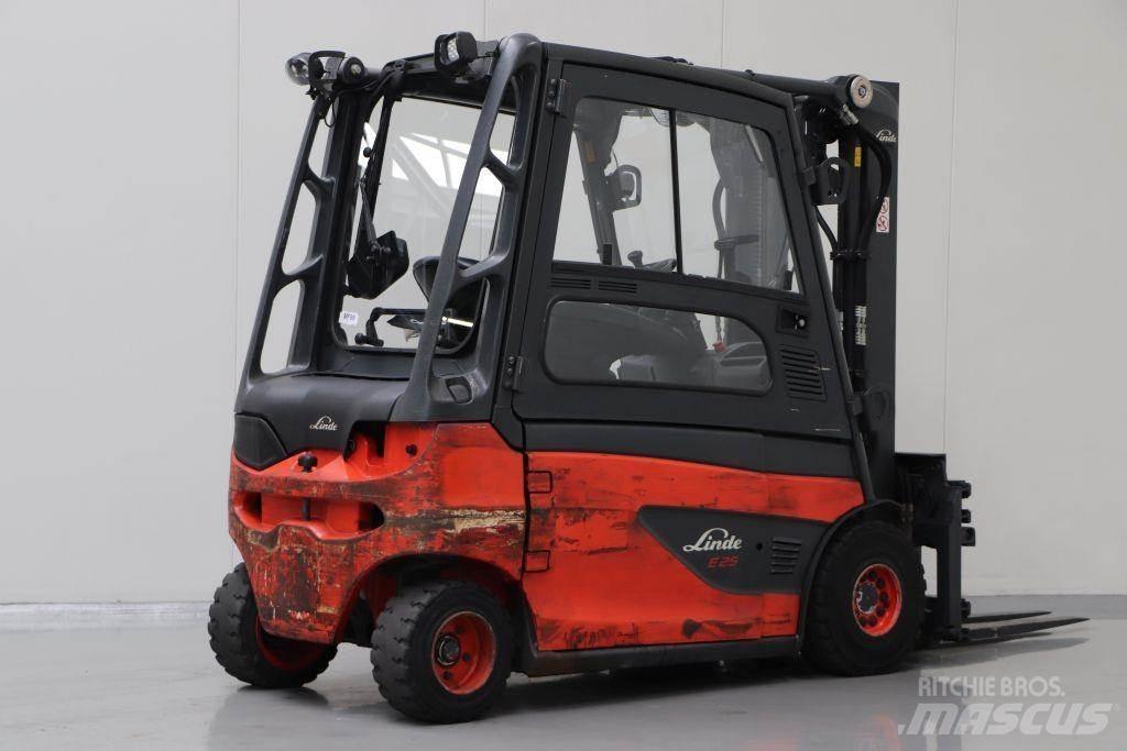 Linde E25L-01 Elektrikli forkliftler