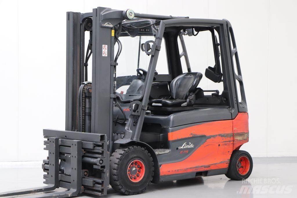 Linde E25L-01 Elektrikli forkliftler