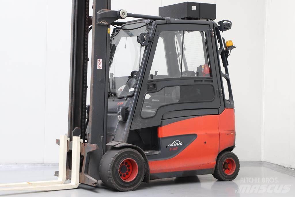Linde E35HL-01 Elektrikli forkliftler