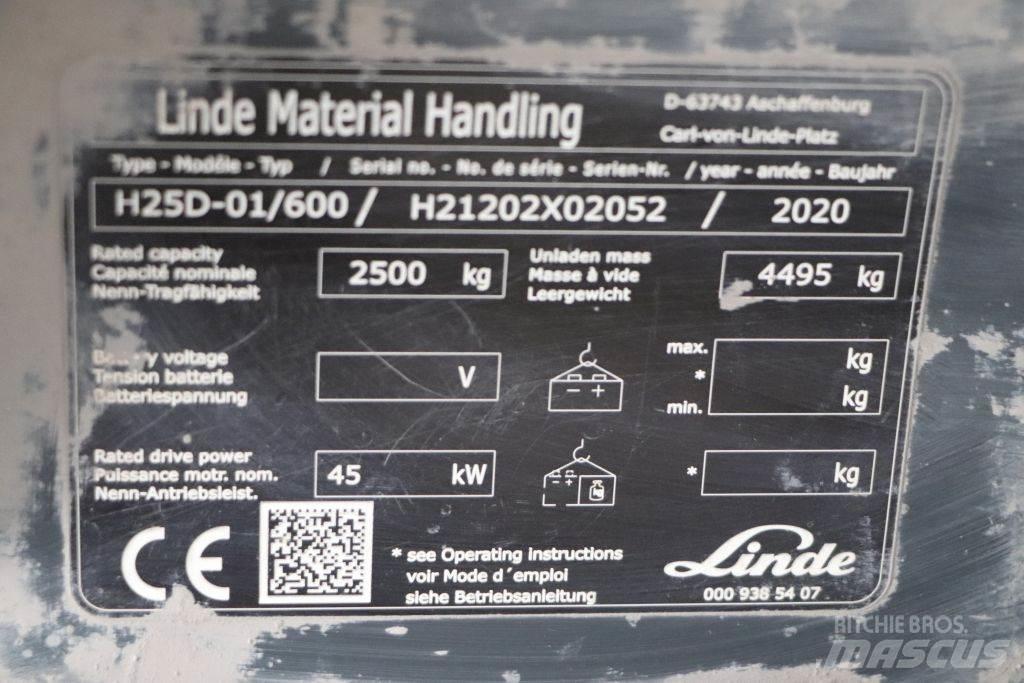 Linde H25D-01/600 Dizel forkliftler