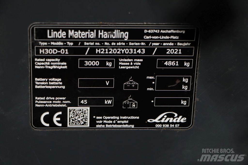 Linde H30D-01 Dizel forkliftler