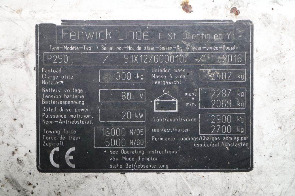 Linde P250 Çekiciler