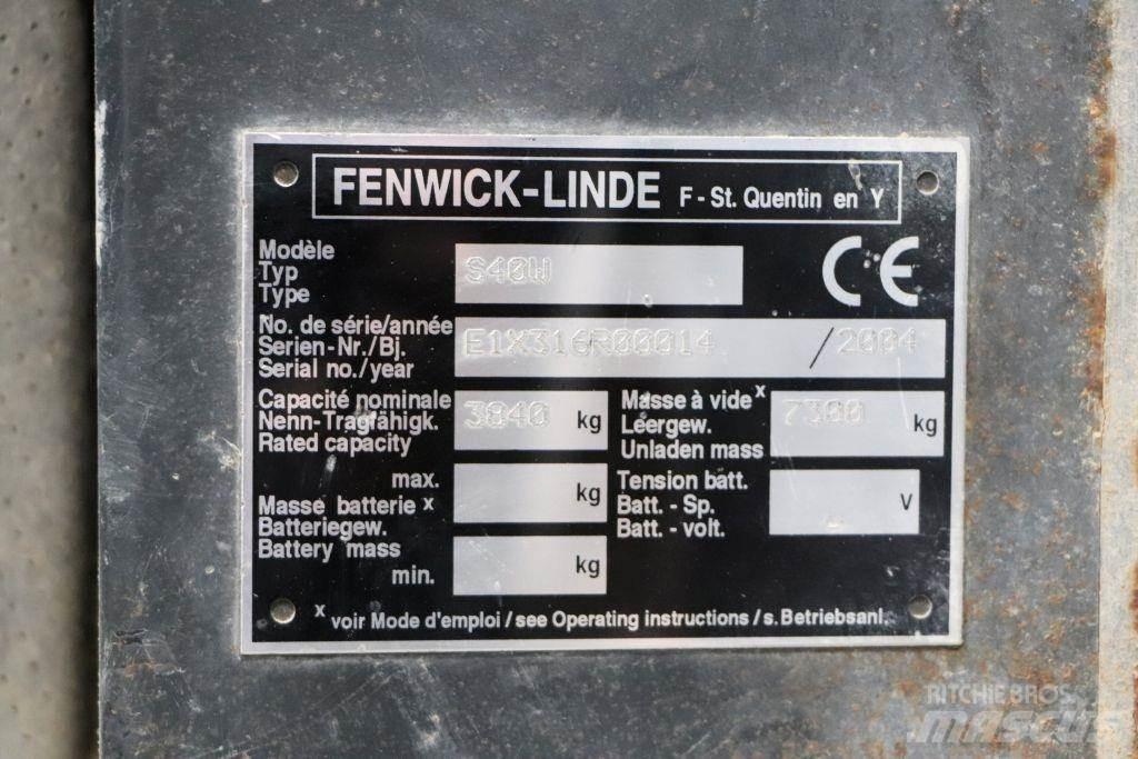 Linde S40W Sideloader - dört yönlü forkliftler