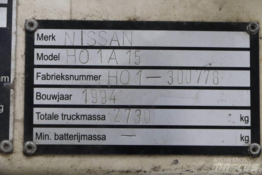 Nissan H01A15 LPG'li forkliftler