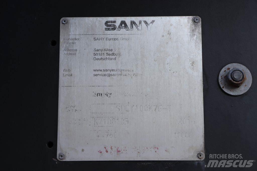 Sany SDCY100K7G-T Reach stacker - konteyner forkliftleri