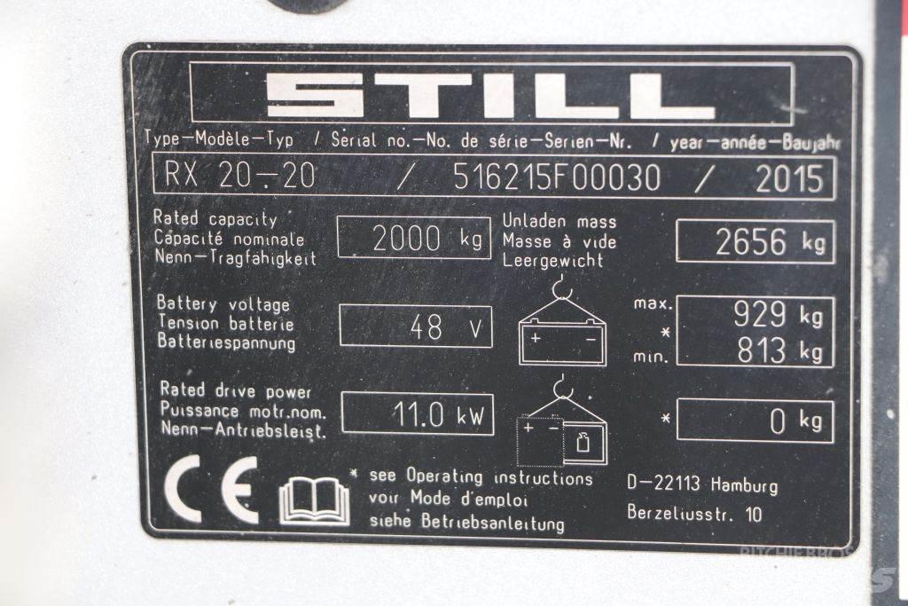 Still RX20-20 Elektrikli forkliftler
