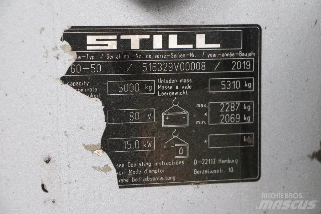 Still RX60-50 Elektrikli forkliftler