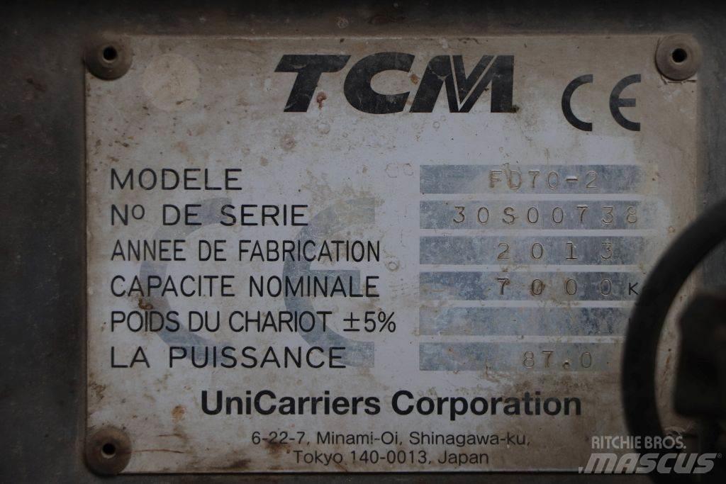 TCM FD70-2 Dizel forkliftler