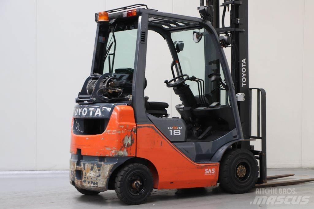 Toyota 02-8FGF18 LPG'li forkliftler
