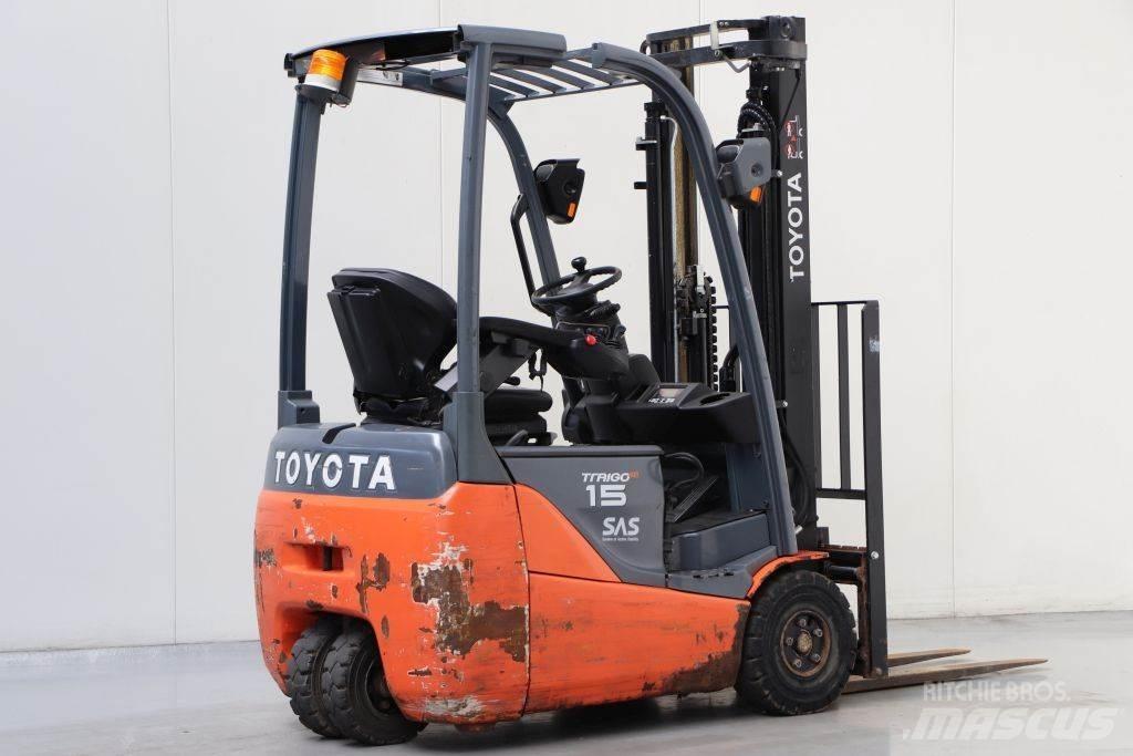 Toyota 8FBET15 Elektrikli forkliftler