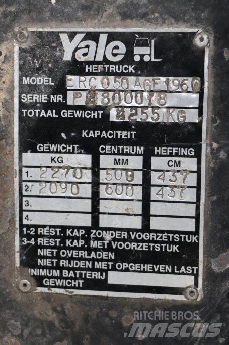 Yale ERC050AGE Elektrikli forkliftler