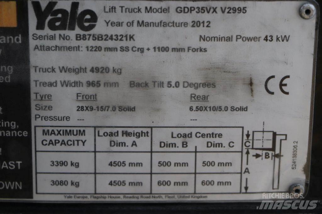 Yale GDP35VX Dizel forkliftler