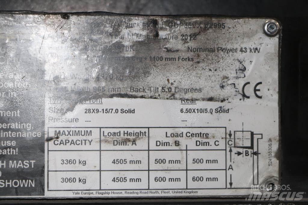 Yale GDP35VX Dizel forkliftler