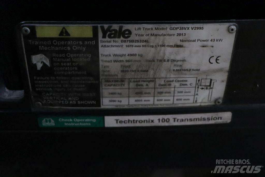 Yale GDP35VX Dizel forkliftler