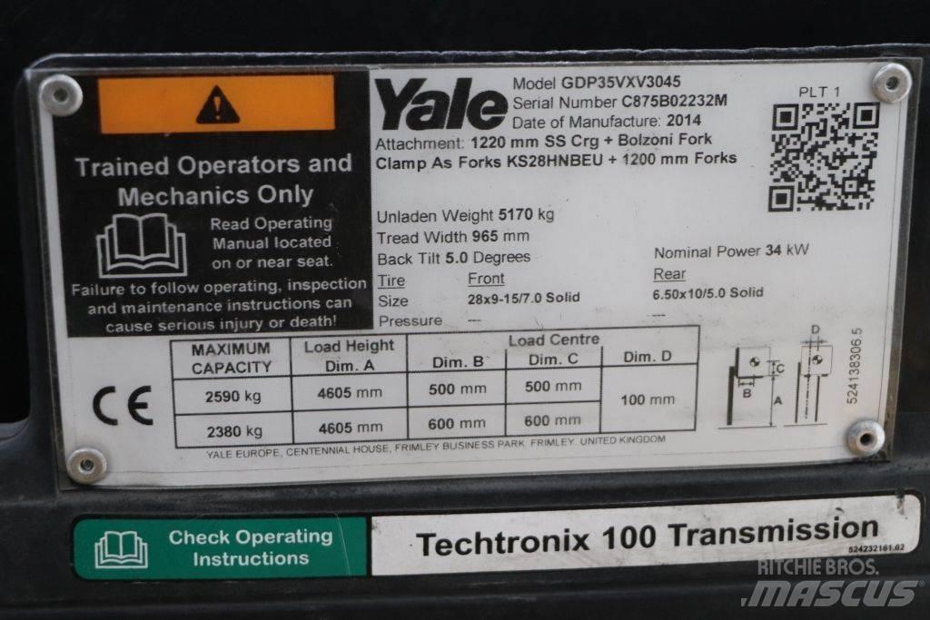 Yale GDP35VX Dizel forkliftler