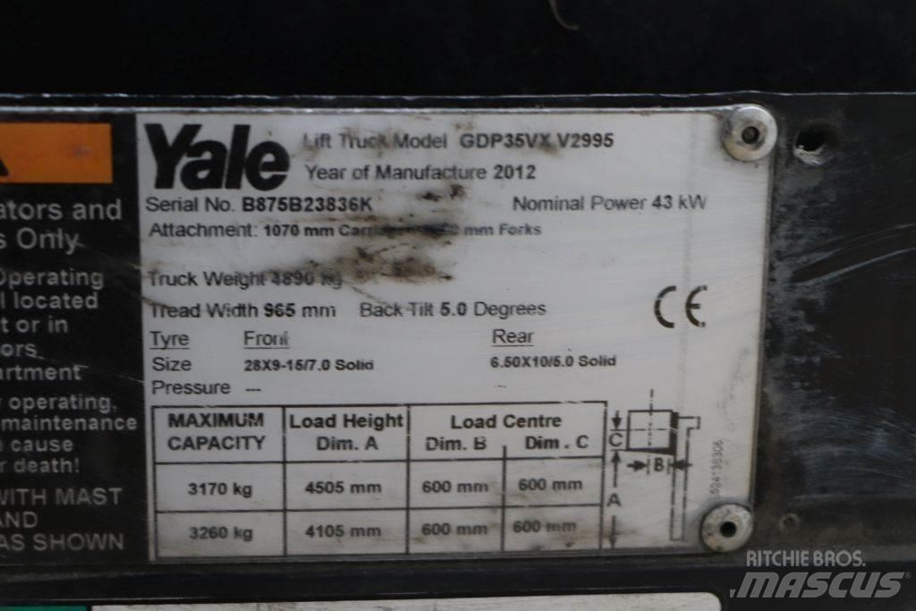 Yale GDP35VX Dizel forkliftler