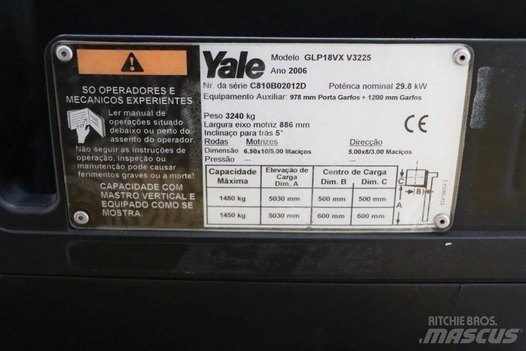 Yale GLP18VX LPG'li forkliftler