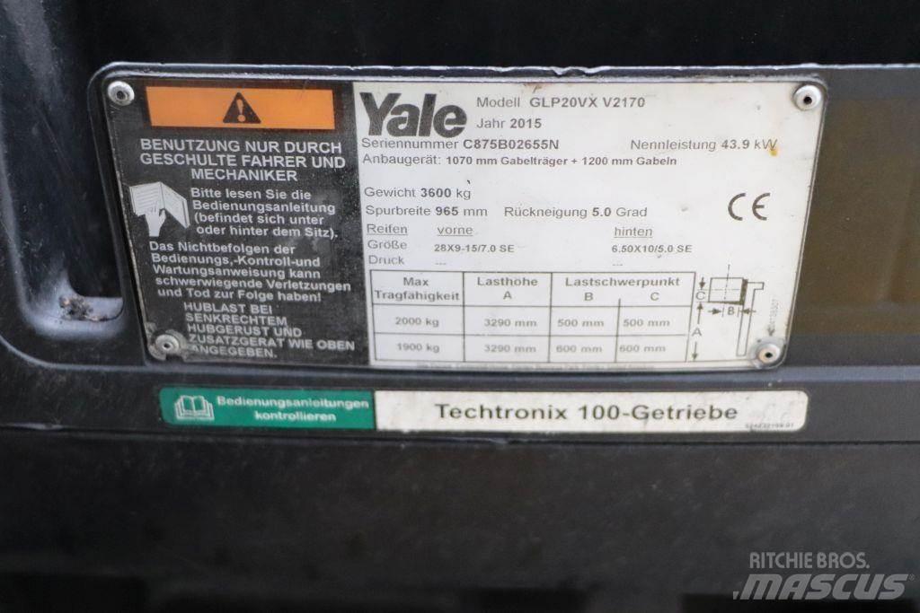 Yale GLP20VX LPG'li forkliftler