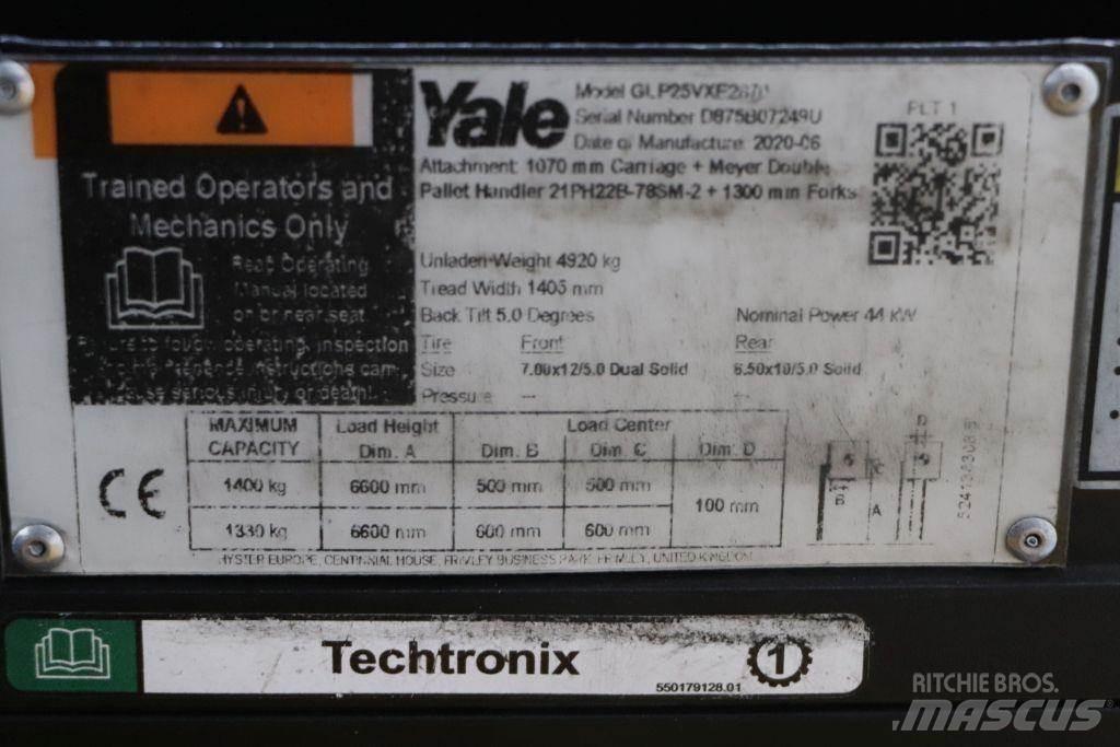 Yale GLP25VX LPG'li forkliftler