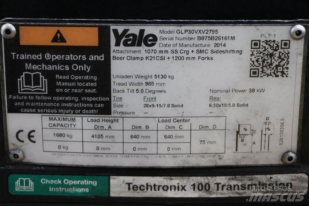 Yale GLP30VX LPG'li forkliftler