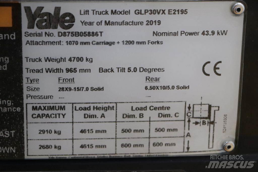 Yale GLP30VX LPG'li forkliftler