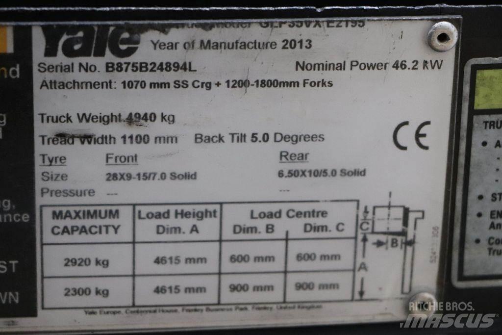 Yale GLP35VX LPG'li forkliftler