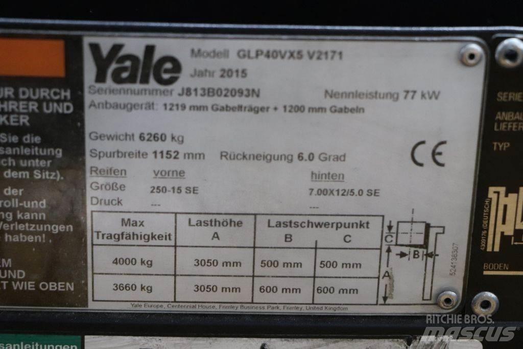 Yale GLP40VX5 LPG'li forkliftler