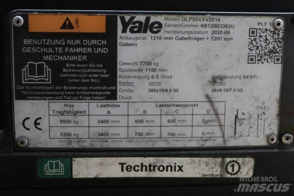 Yale GLP55VX LPG'li forkliftler