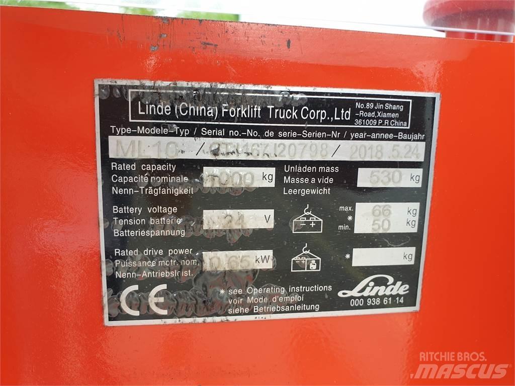 Linde #N/A Yaya kumandali istif makinasi